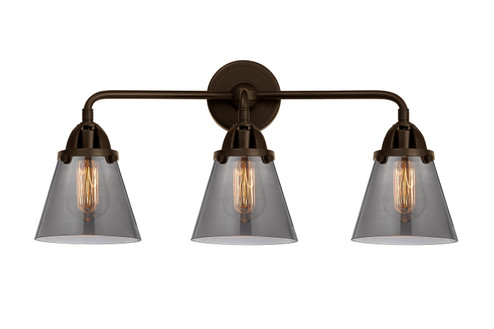 Nouveau 2 Three Light Bath Vanity in Oil Rubbed Bronze (405|2883WOBG63)