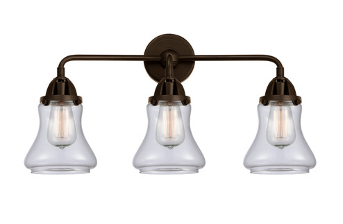 Nouveau 2 Three Light Bath Vanity in Oil Rubbed Bronze (405|2883WOBG192)