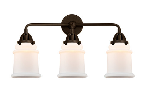 Nouveau 2 Three Light Bath Vanity in Oil Rubbed Bronze (405|2883WOBG181)