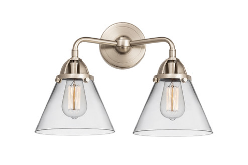 Nouveau 2 Two Light Bath Vanity in Brushed Satin Nickel (405|2882WSNG42)