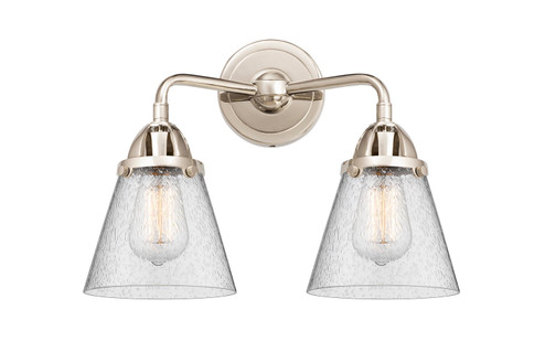 Nouveau 2 LED Bath Vanity in Polished Nickel (405|2882WPNG64LED)