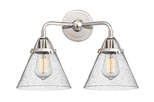 Nouveau 2 Two Light Bath Vanity in Polished Chrome (405|2882WPCG44)
