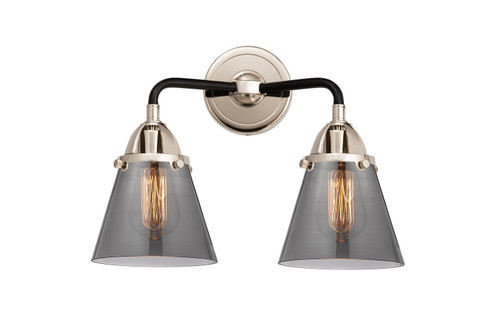Nouveau 2 Two Light Bath Vanity in Black Polished Nickel (405|2882WBPNG63)