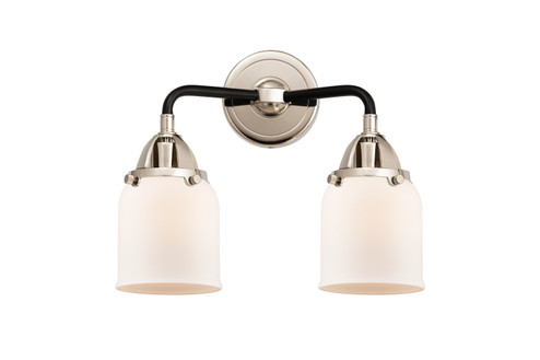 Nouveau 2 Two Light Bath Vanity in Black Polished Nickel (405|2882WBPNG51)