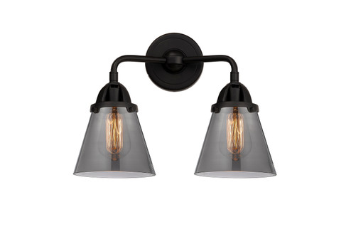 Nouveau 2 Two Light Bath Vanity in Matte Black (405|2882WBKG63)