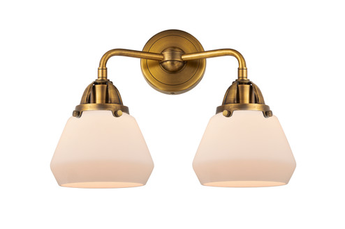 Nouveau 2 Two Light Bath Vanity in Brushed Brass (405|2882WBBG171)