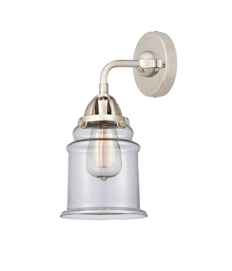 Nouveau 2 One Light Wall Sconce in Polished Nickel (405|2881WPNG182)