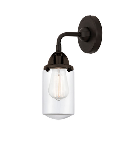 Nouveau 2 One Light Wall Sconce in Oil Rubbed Bronze (405|2881WOBG312)