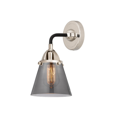 Nouveau 2 One Light Wall Sconce in Black Polished Nickel (405|2881WBPNG63)