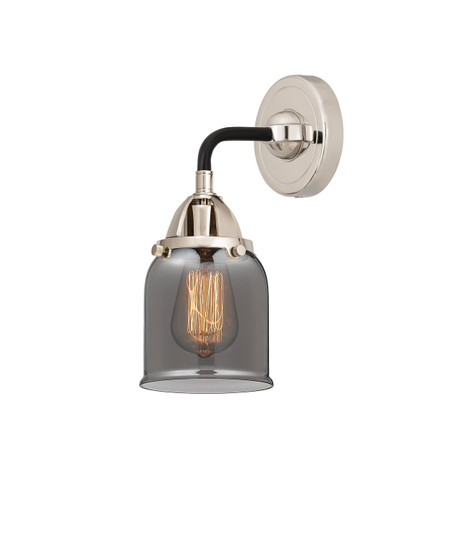 Nouveau 2 One Light Wall Sconce in Black Polished Nickel (405|2881WBPNG53)