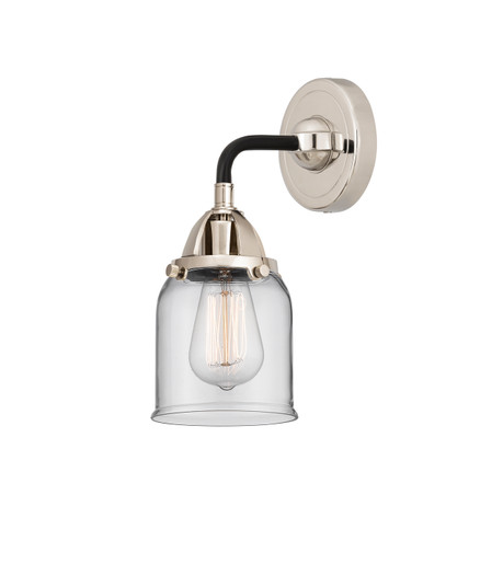 Nouveau 2 One Light Wall Sconce in Black Polished Nickel (405|2881WBPNG52)