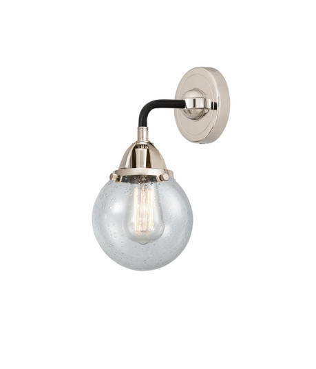 Nouveau 2 One Light Wall Sconce in Black Polished Nickel (405|2881WBPNG2046)