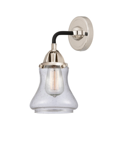 Nouveau 2 One Light Wall Sconce in Black Polished Nickel (405|2881WBPNG194)