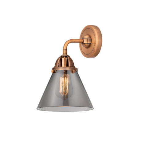 Nouveau 2 LED Wall Sconce in Antique Copper (405|2881WACG43LED) Nouveau 2 LED Wall Sconce in Antique Copper (405|2881WACG43LED)