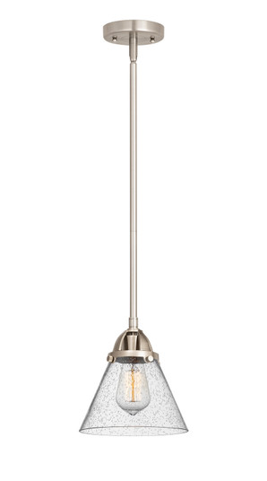 Nouveau 2 One Light Mini Pendant in Brushed Satin Nickel (405|2881SSNG44)