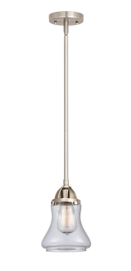 Nouveau 2 One Light Mini Pendant in Brushed Satin Nickel (405|2881SSNG192)