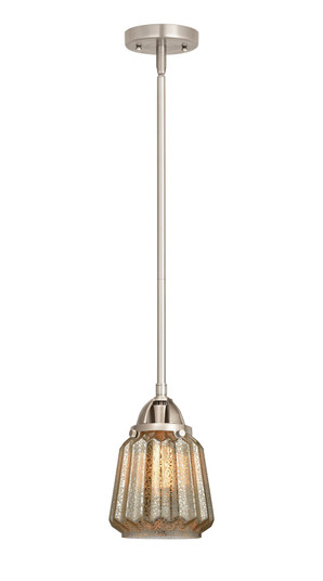 Nouveau 2 LED Mini Pendant in Brushed Satin Nickel (405|2881SSNG146LED)