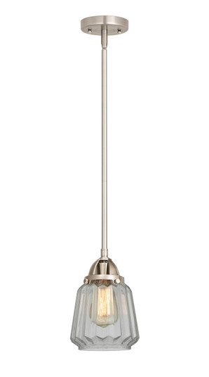 Nouveau 2 LED Mini Pendant in Brushed Satin Nickel (405|2881SSNG142LED)
