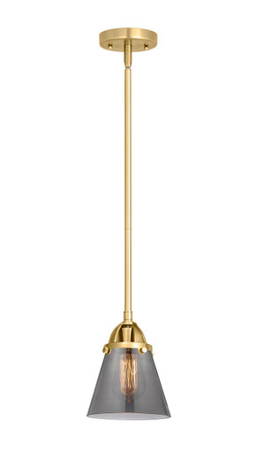Nouveau 2 One Light Mini Pendant in Satin Gold (405|2881SSGG63)