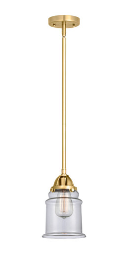 Nouveau 2 LED Mini Pendant in Satin Gold (405|2881SSGG182LED)