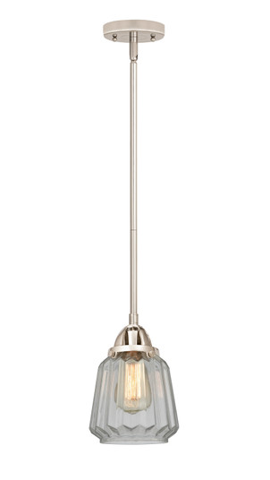 Nouveau 2 One Light Mini Pendant in Polished Nickel (405|2881SPNG142)