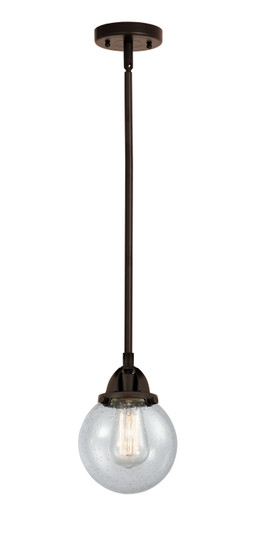 Nouveau 2 One Light Mini Pendant in Oil Rubbed Bronze (405|2881SOBG2046)