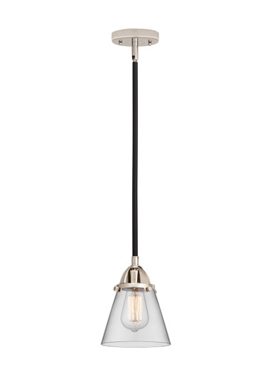 Nouveau 2 One Light Mini Pendant in Black Polished Nickel (405|2881SBPNG62)