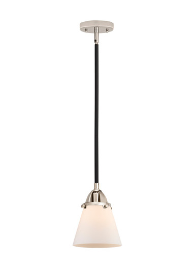 Nouveau 2 LED Mini Pendant in Black Polished Nickel (405|2881SBPNG61LED)