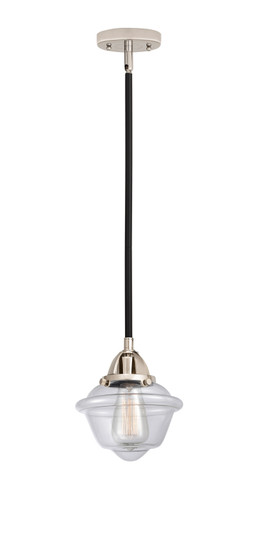Nouveau 2 One Light Mini Pendant in Black Polished Nickel (405|2881SBPNG532)