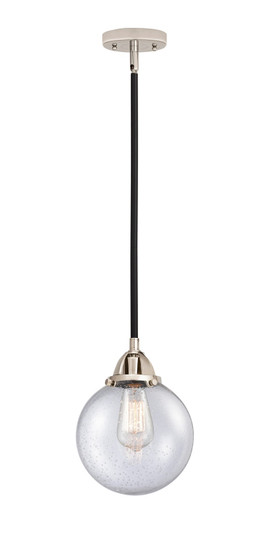 Nouveau 2 LED Mini Pendant in Black Polished Nickel (405|2881SBPNG2048LED)