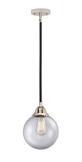 Nouveau 2 LED Mini Pendant in Black Polished Nickel (405|2881SBPNG2028LED)