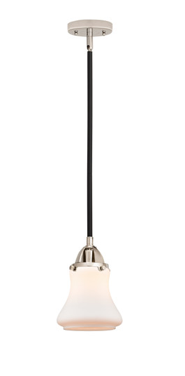 Nouveau 2 One Light Mini Pendant in Black Polished Nickel (405|2881SBPNG191)