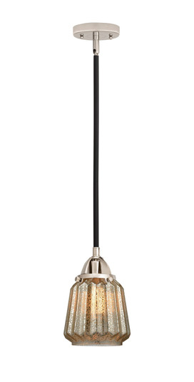 Nouveau 2 LED Mini Pendant in Black Polished Nickel (405|2881SBPNG146LED)