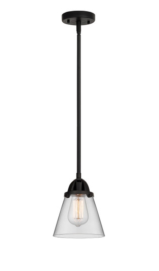 Nouveau 2 LED Mini Pendant in Matte Black (405|2881SBKG62LED)