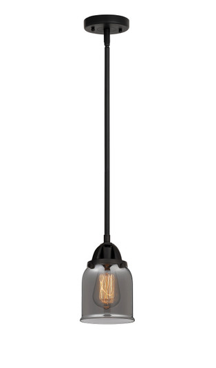 Nouveau 2 LED Mini Pendant in Matte Black (405|2881SBKG53LED)