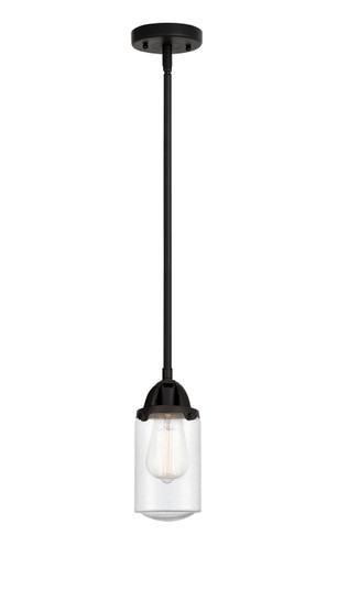 Nouveau 2 One Light Mini Pendant in Matte Black (405|2881SBKG314)