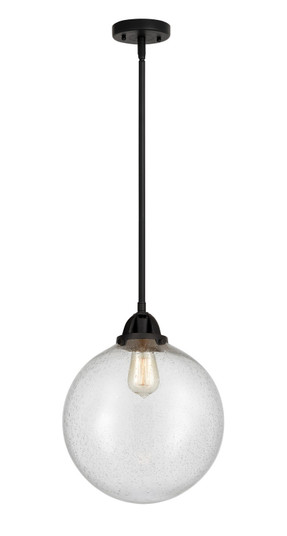 Nouveau 2 LED Mini Pendant in Matte Black (405|2881SBKG20412LED)
