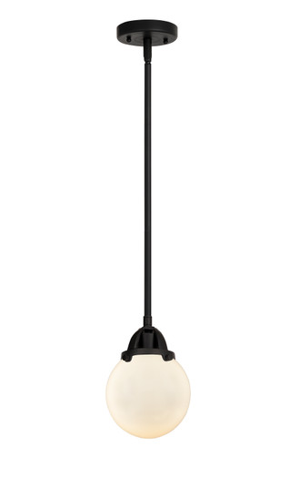 Nouveau 2 One Light Mini Pendant in Matte Black (405|2881SBKG2016)