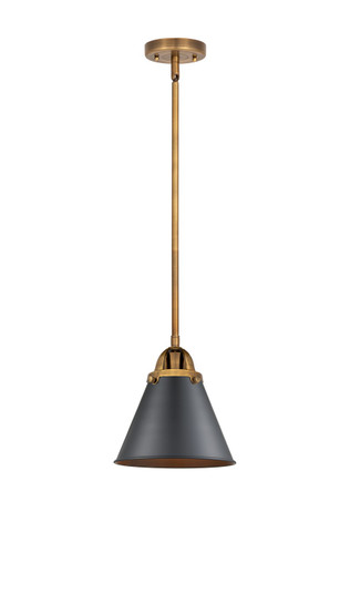 Nouveau 2 One Light Mini Pendant in Brushed Brass (405|2881SBBM13BK)