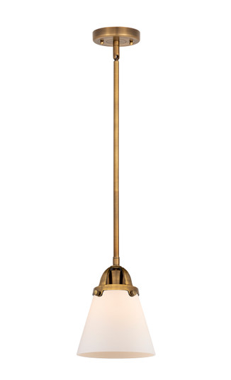 Nouveau 2 One Light Mini Pendant in Brushed Brass (405|2881SBBG61)