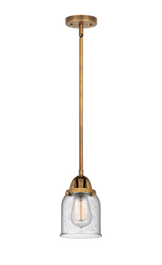 Nouveau 2 LED Mini Pendant in Brushed Brass (405|2881SBBG54LED)