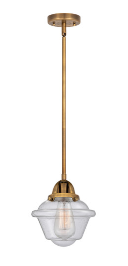 Nouveau 2 One Light Mini Pendant in Brushed Brass (405|2881SBBG534)