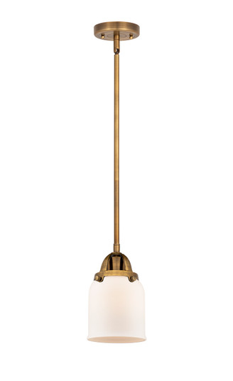 Nouveau 2 One Light Mini Pendant in Brushed Brass (405|2881SBBG51)