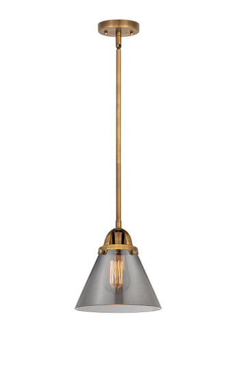 Nouveau 2 One Light Mini Pendant in Brushed Brass (405|2881SBBG43)