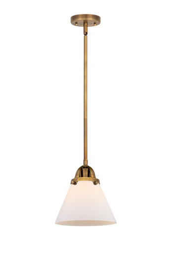 Nouveau 2 LED Mini Pendant in Brushed Brass (405|2881SBBG41LED)