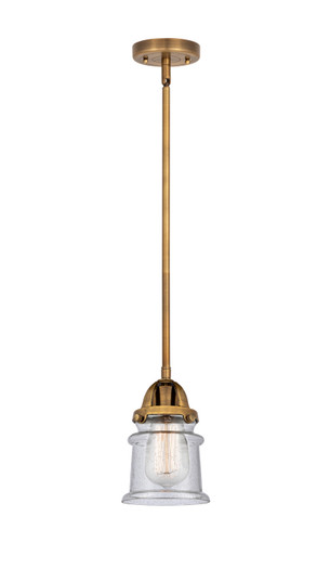 Nouveau 2 One Light Mini Pendant in Brushed Brass (405|2881SBBG184S)