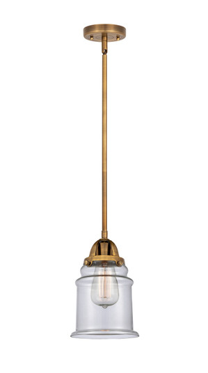 Nouveau 2 LED Mini Pendant in Brushed Brass (405|2881SBBG182LED)