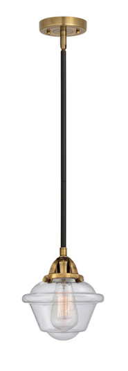 Nouveau 2 LED Mini Pendant in Black Antique Brass (405|2881SBABG534LED)