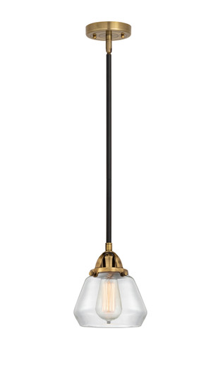 Nouveau 2 One Light Mini Pendant in Black Antique Brass (405|2881SBABG172)