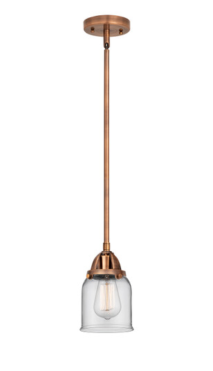 Nouveau 2 One Light Mini Pendant in Antique Copper (405|2881SACG52)